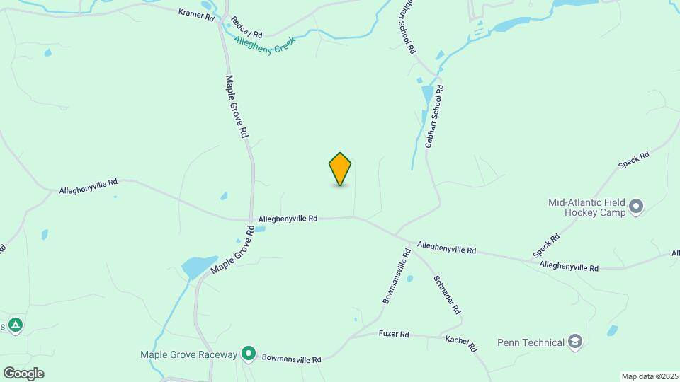 691 Alleghenyville Rd Map and Location Details