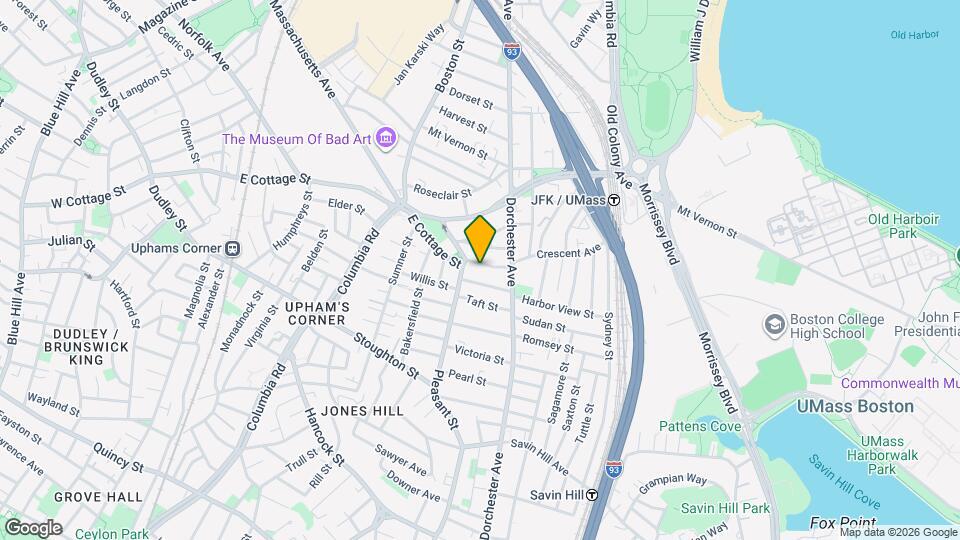 257 E Cottage St Map and Location Details