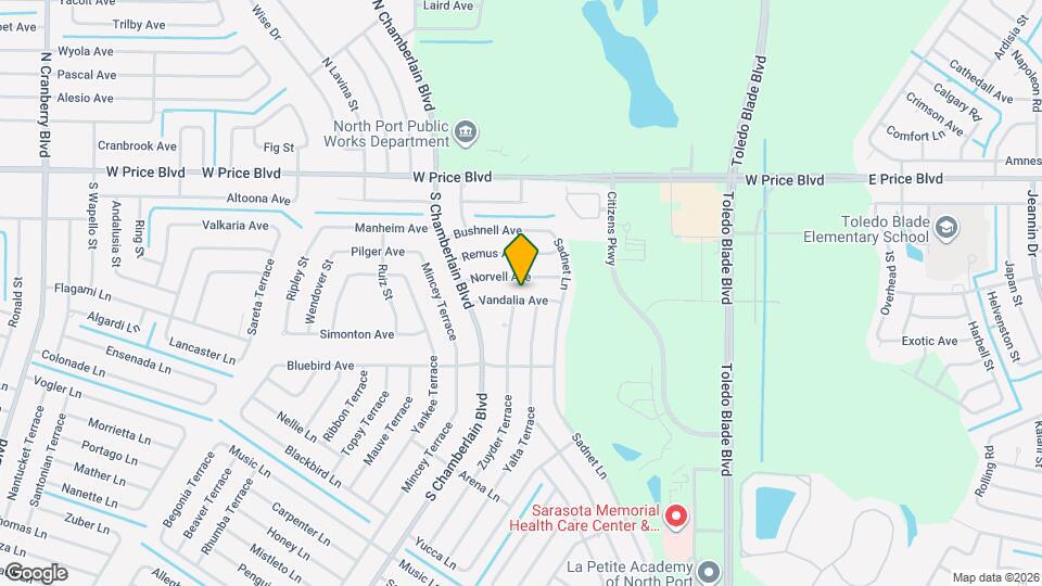 1862 Vandalia Ave, Unit 112 Mapa y Detalles de la Ubicación
