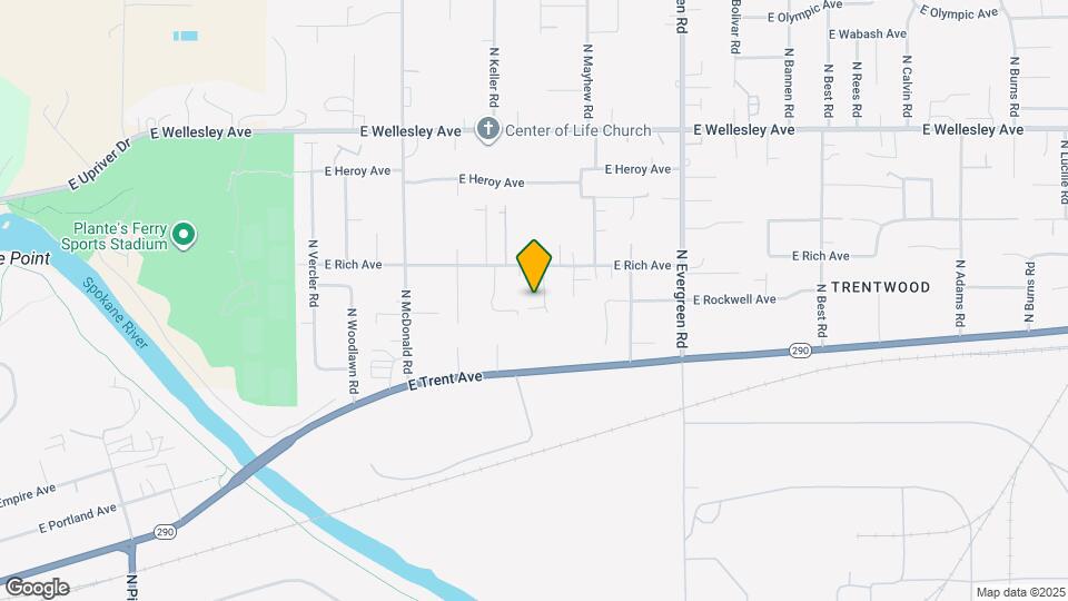 4301 N Blake Rd Mapa y Detalles de la Ubicación