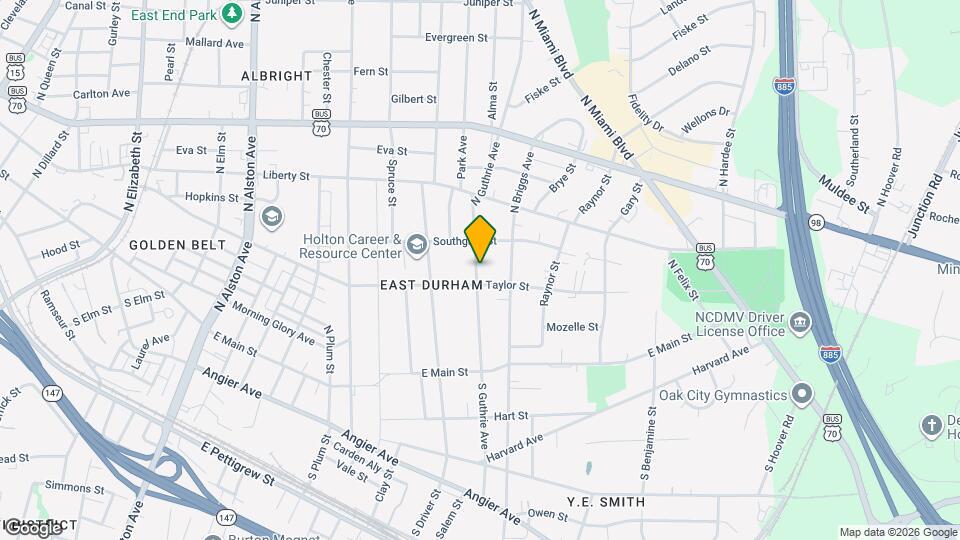 408 N Guthrie Ave Map and Location Details