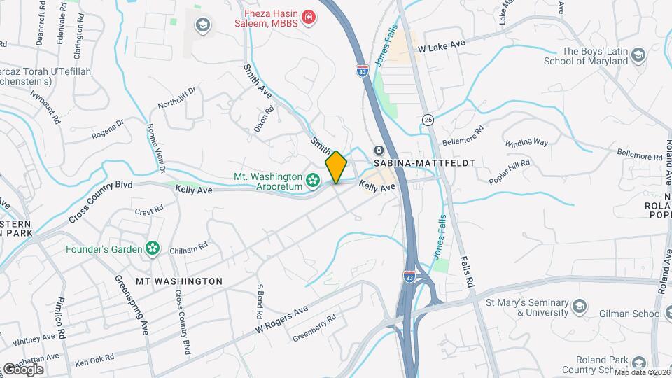 1718 Sulgrave Ave Map and Location Details