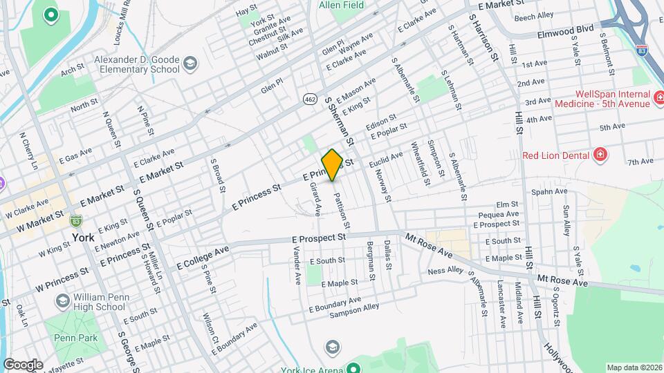 328 Pattison St Map and Location Details