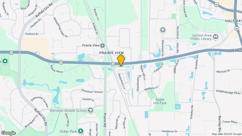 2573 Waterbury Ln Map and Location Details