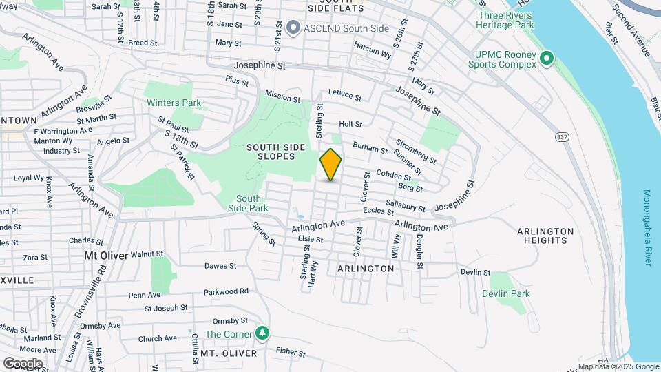 2322 Patterson St Map and Location Details