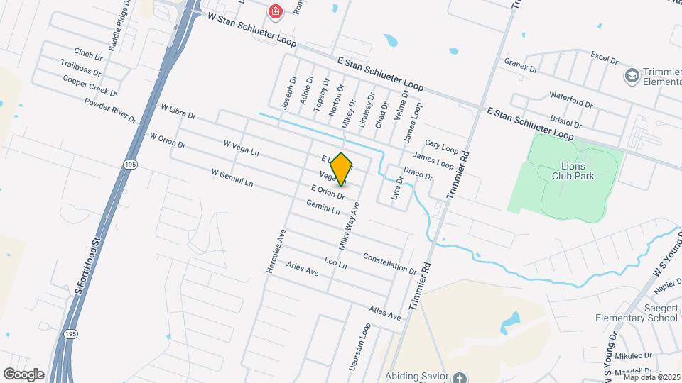 413 E Orion Dr Map and Location Details