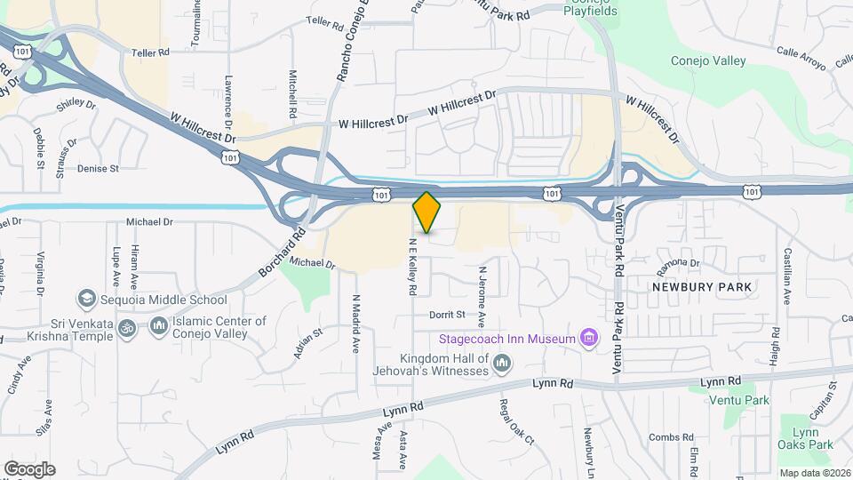 The Sanctuary at Thousand Oaks Map and Location Details