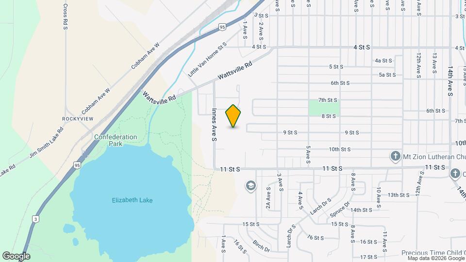 Rockyview Place Townhomes Map and Location Details