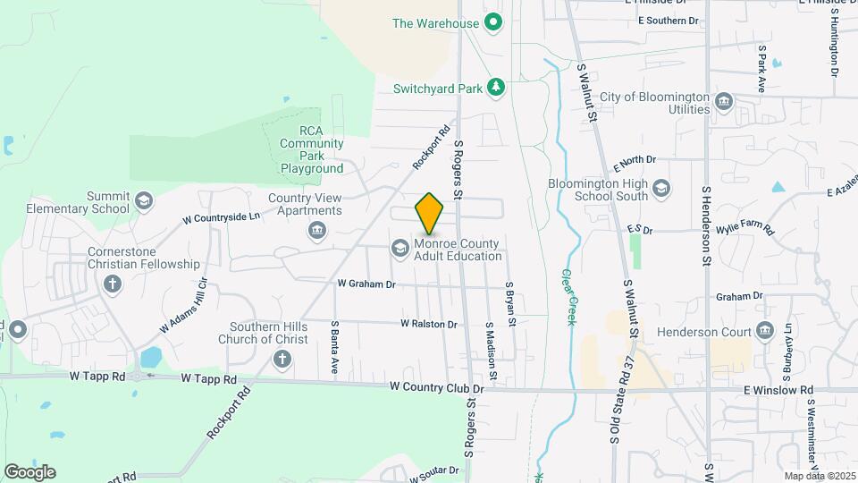 608 W Coolidge Dr Map and Location Details