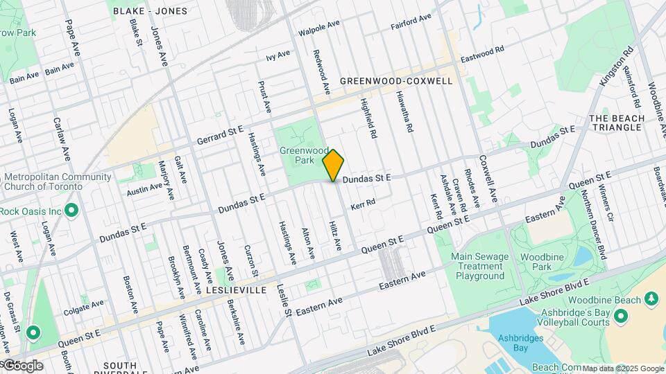 102 Greenwood Ave Map and Location Details
