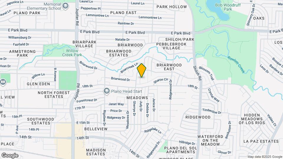 1909 Greenbriar Ct Map and Location Details