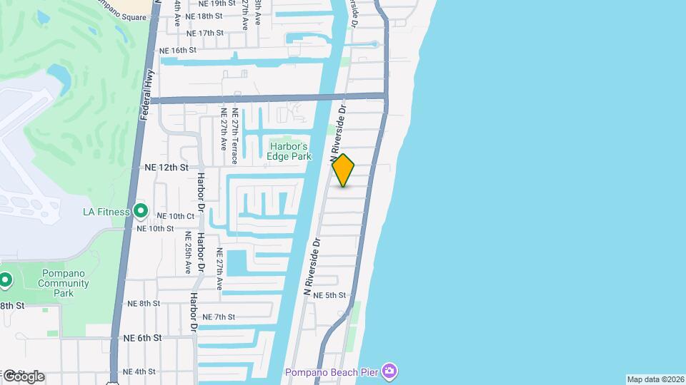 3221 NE 8th St Map and Location Details