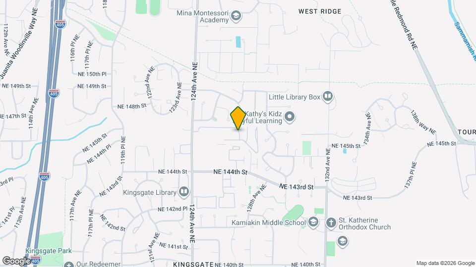 14522 127th Ave NE, Unit W78 Mapa y Detalles de la Ubicación