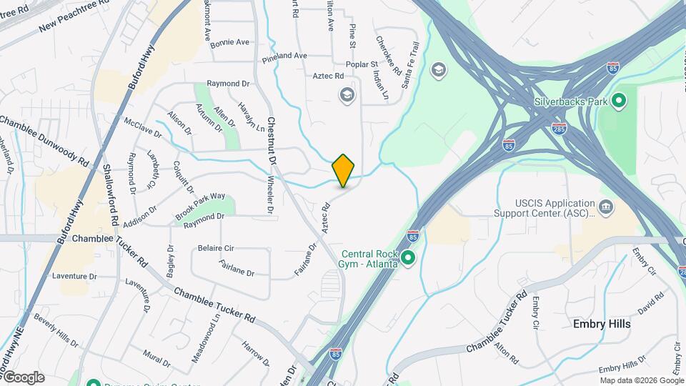 Chestnut Creek Apartments Mapa y Detalles de la Ubicación