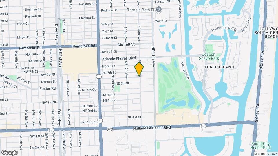 Meadowbrook Towers G Apartments and Nearby Hallandale Beach Apartments