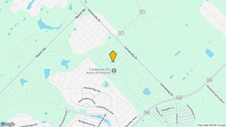 1511 Falconry Ct Map and Location Details