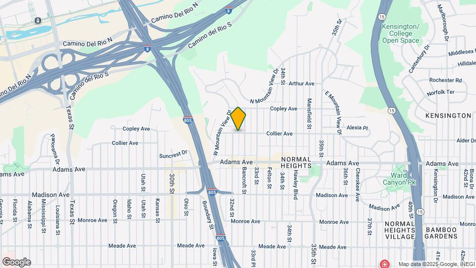 3207 Collier Ave Map and Location Details