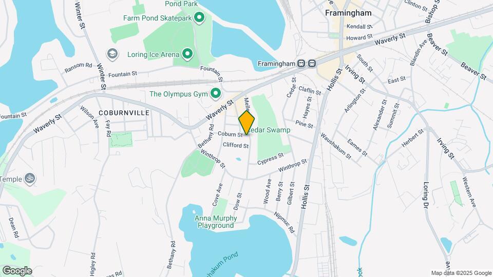 2 Coburn St Map and Location Details