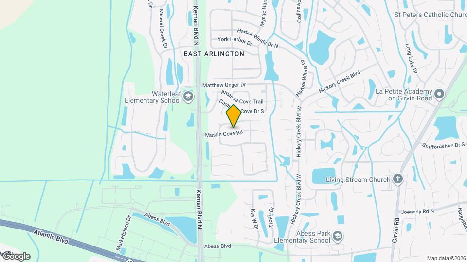 12321 Mastin Cove Rd Map and Location Details