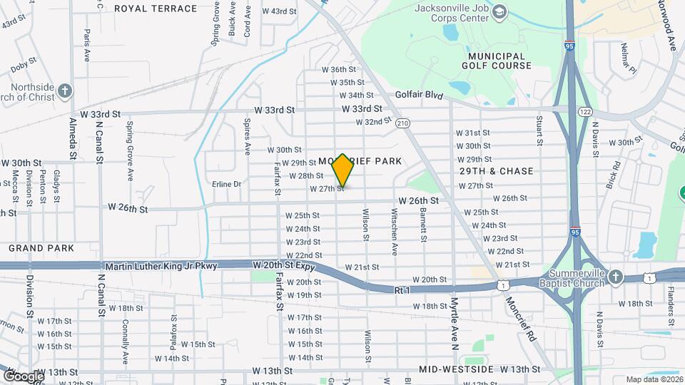 1584 W 27th St Mapa y Detalles de la Ubicación