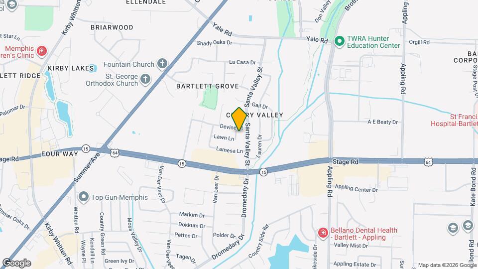 7219 Lawn Ln Map and Location Details