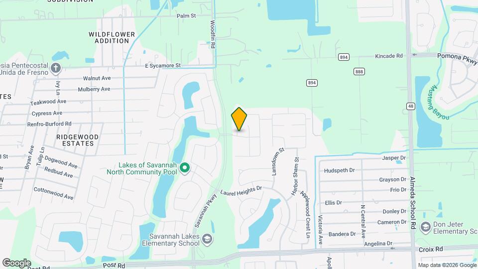 4441 Jessamine Creek Trl Map and Location Details