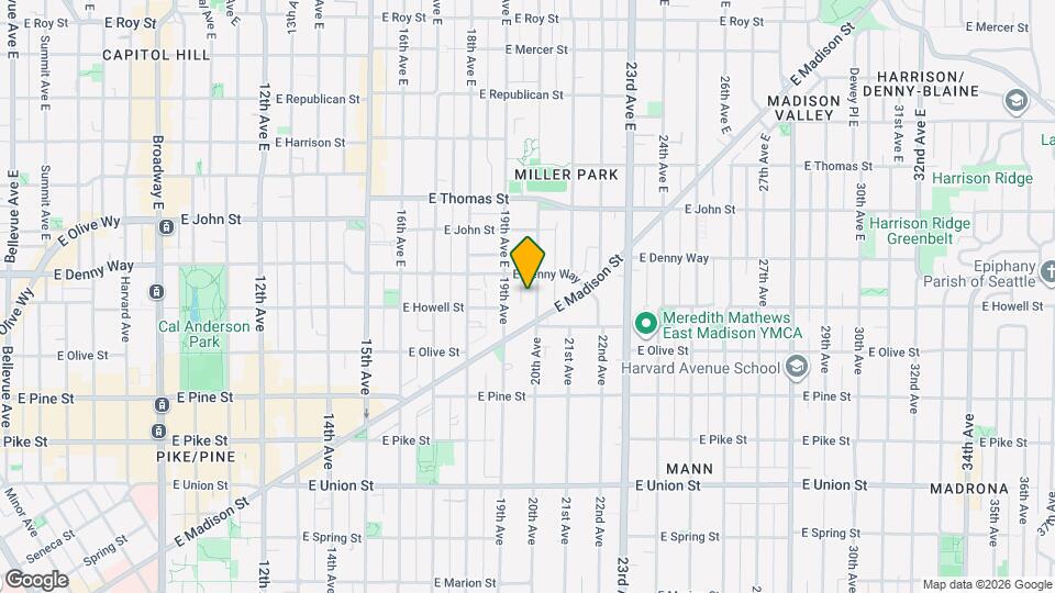 1803 20th Ave Map and Location Details