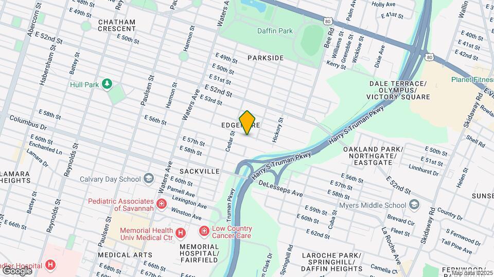 1321 E 55th St Map and Location Details