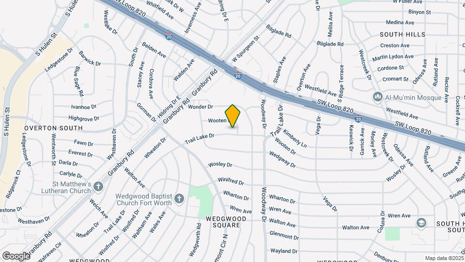 5224 Trail Lake Dr, Unit A-215 Map and Location Details