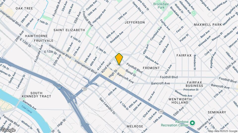 Eastwood Apartments Mapa y Detalles de la Ubicación
