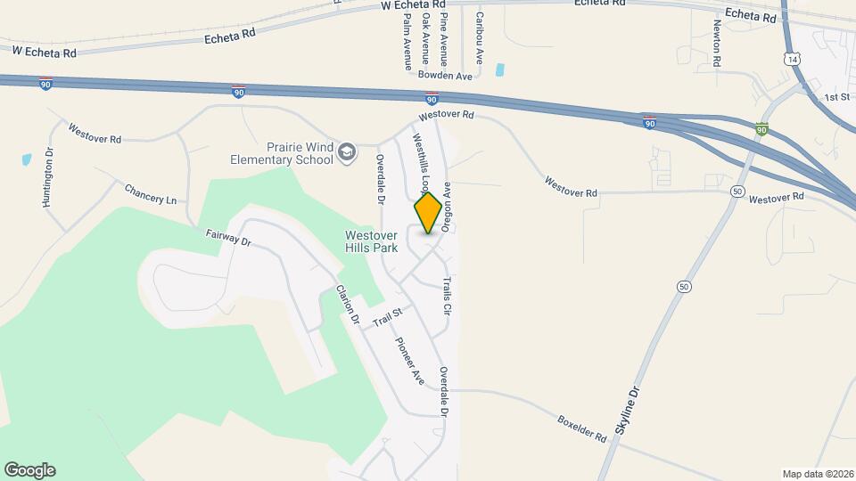 532 Oregon Ave Map and Location Details