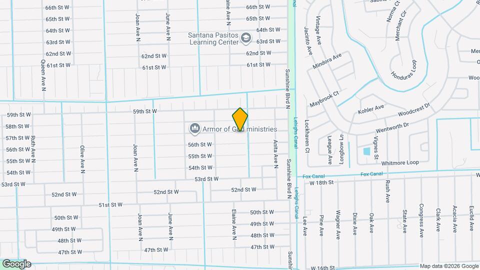 2605 57th St W Map and Location Details