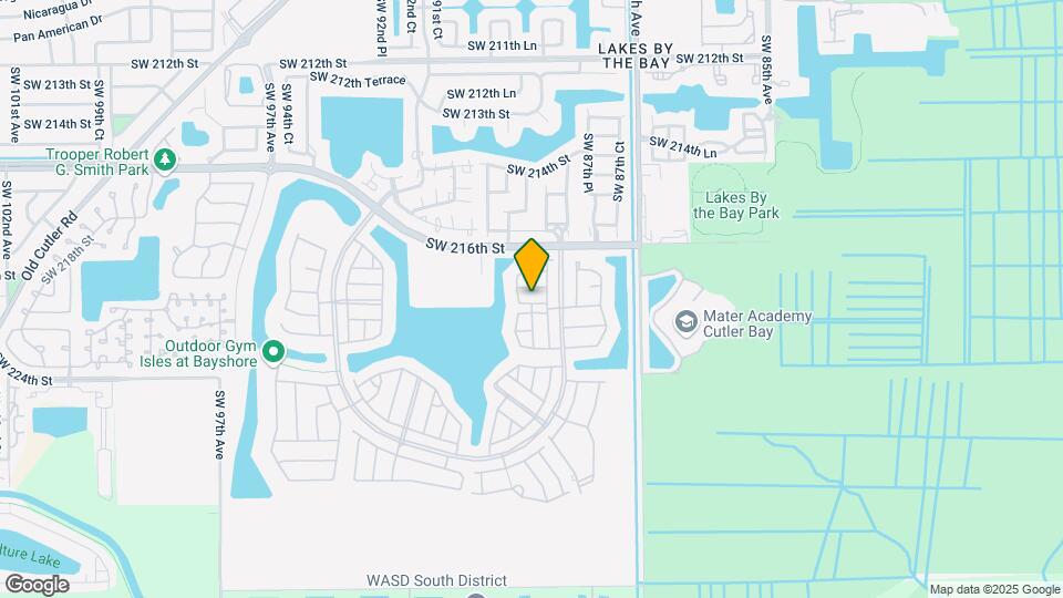 8905 SW 221st Terrace Map and Location Details