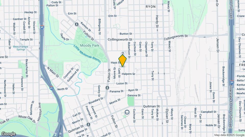 2919 Elser St Map and Location Details