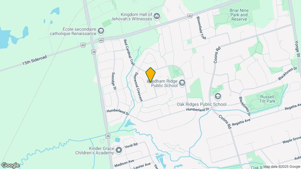 30 Deerwood Crescent Map and Location Details