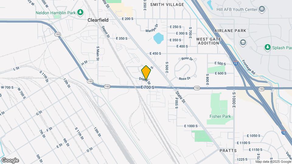 468 E Depot St Map and Location Details