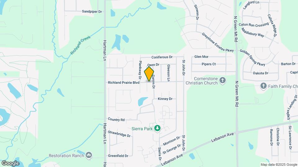 704 Oxen Ct Map and Location Details