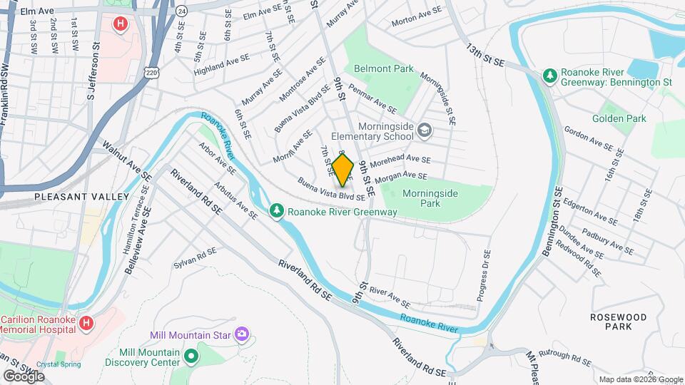 1632 7th St SE Map and Location Details