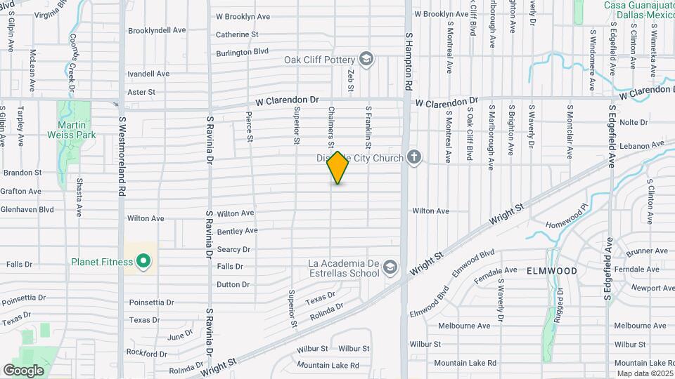 2547 Sharon St Map and Location Details