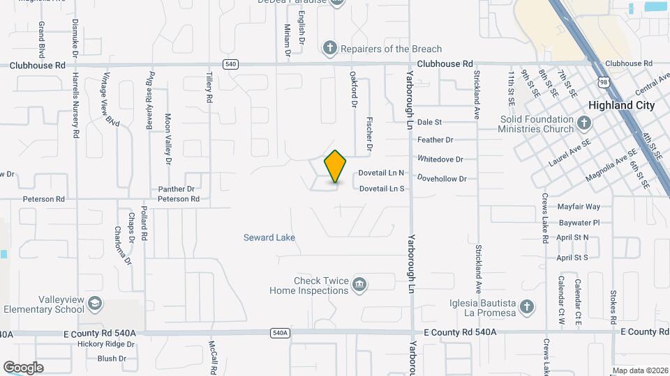 5745 Woodruff Way Mapa y Detalles de la Ubicación