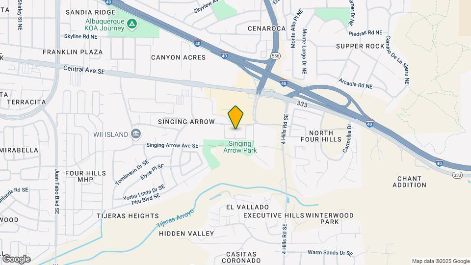 Hunter's Ridge Apartment Homes Map and Location Details