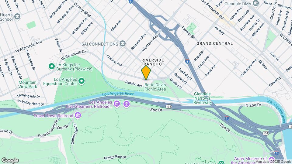 1550 Riverside Dr Map and Location Details