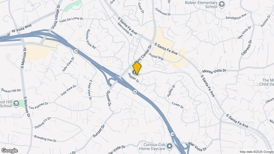 864 Phillips St Map and Location Details