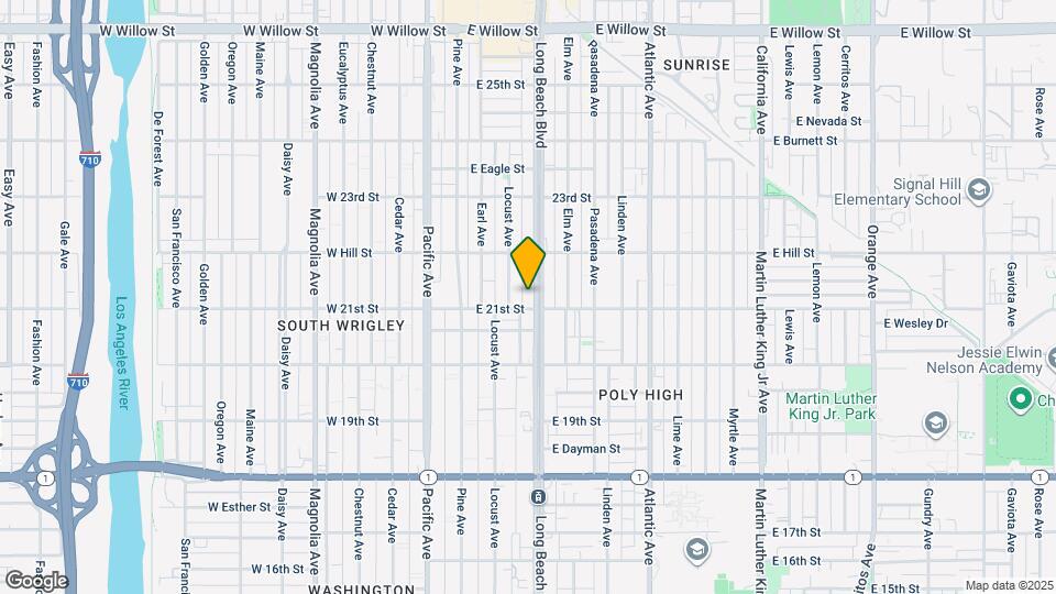 2121 Long Beach Blvd Map and Location Details