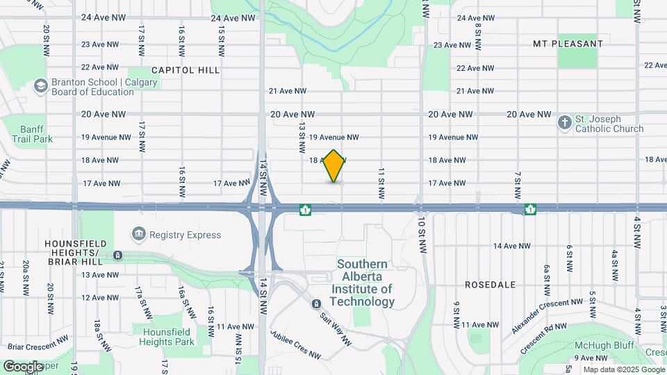 1305 17th Ave NW Map and Location Details