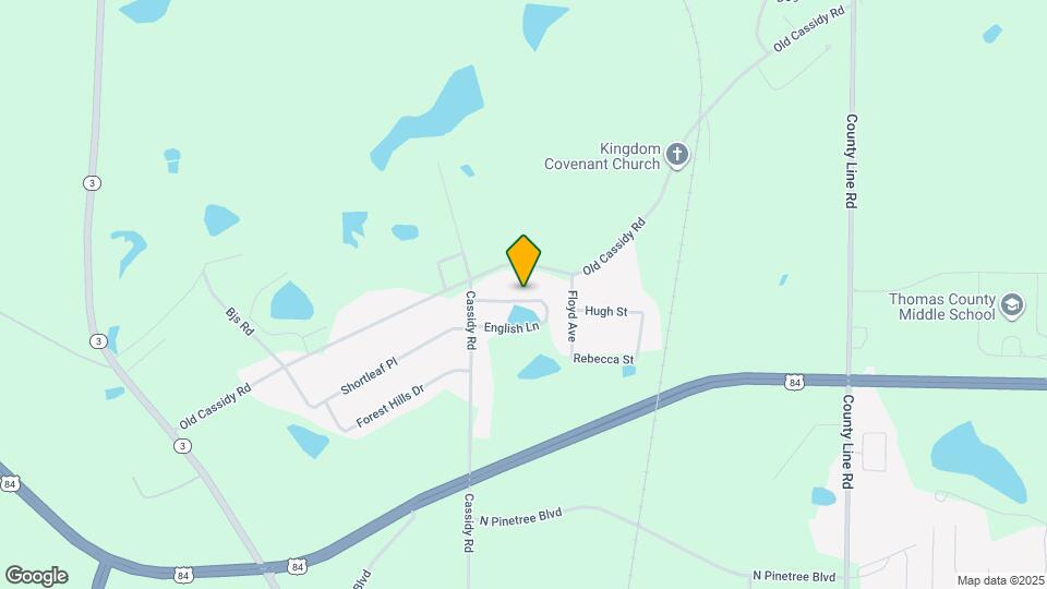 Pine Lake Mapa y Detalles de la Ubicación