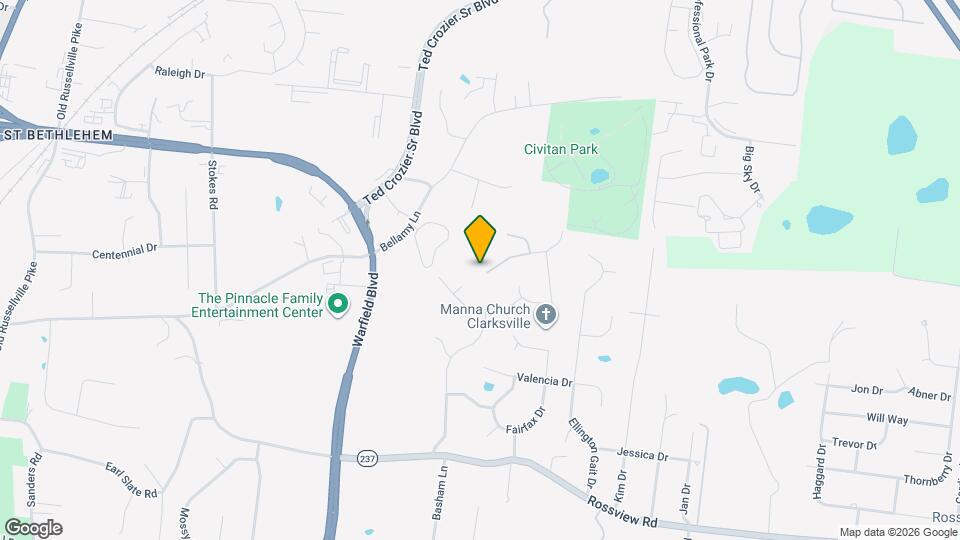 709 Courtland Ave Map and Location Details