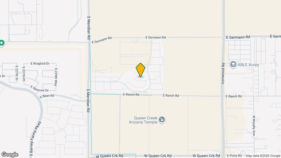 946 W Macaw Dr Map and Location Details