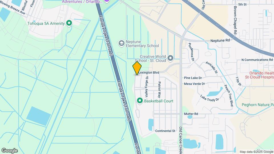 1821 Betsy Ross Ln Map and Location Details