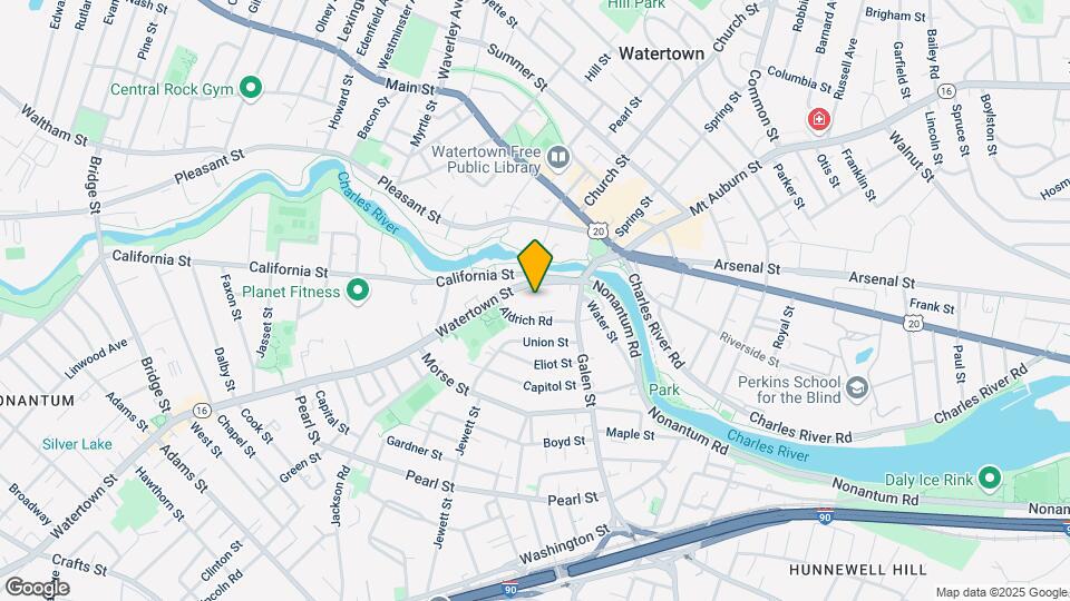 Waterbridge Condominium Map and Location Details
